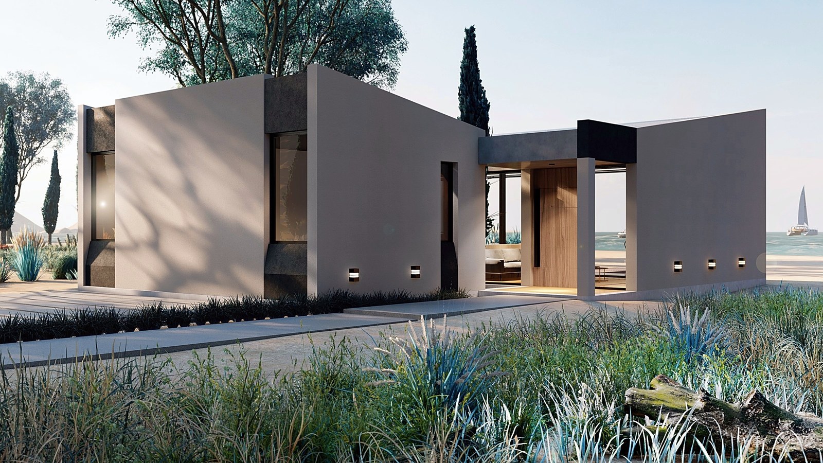 Casa 30, vivienda en Neuquén: render del proyecto