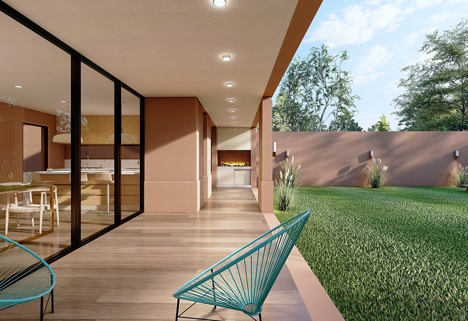 Casa LP en Neuquén: render del proyecto 5 de 6