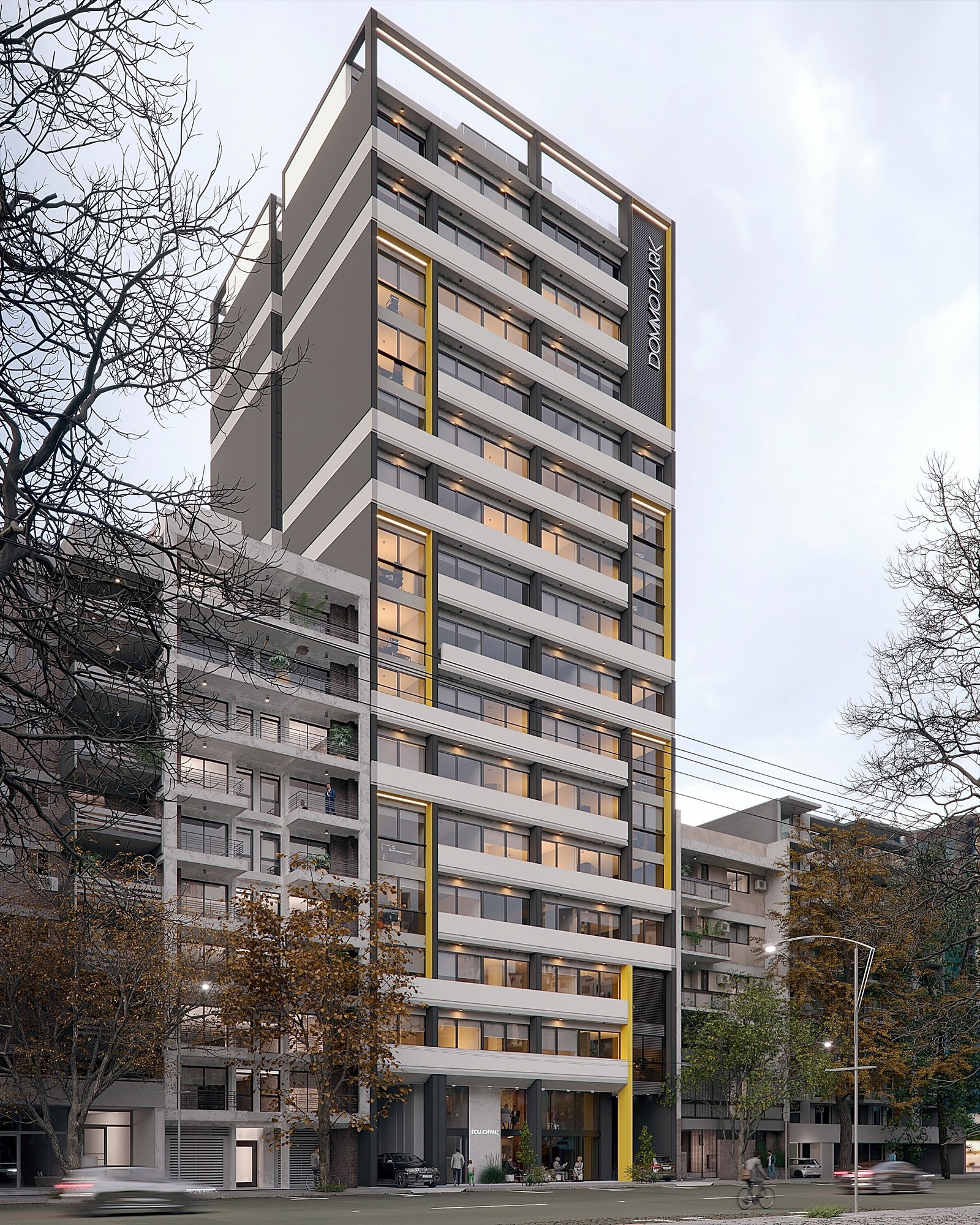Dommo Park, edificio en Neuquén: render del proyecto
