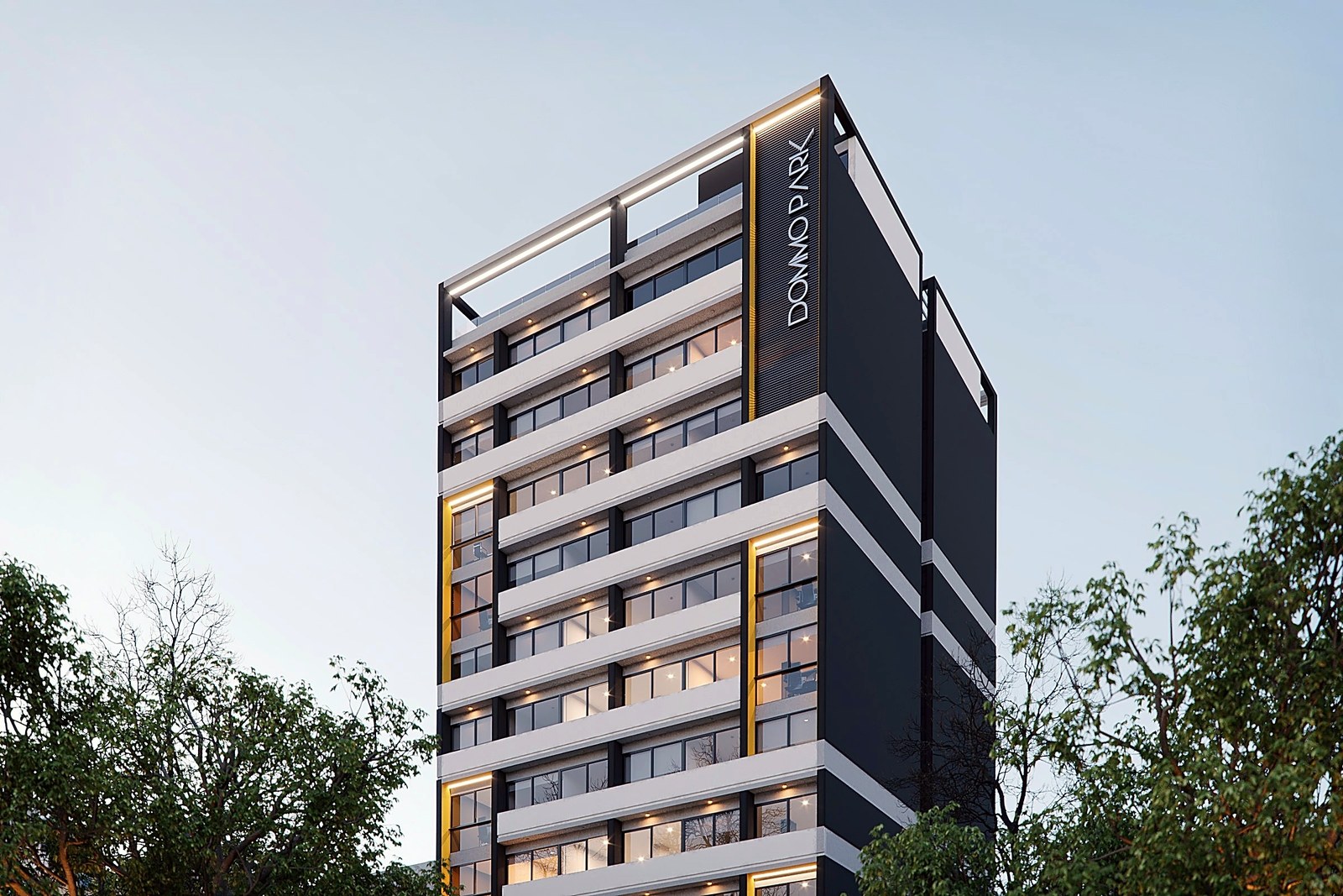 Dommo Park, edificio en Neuquen modelado en BIM por PROA