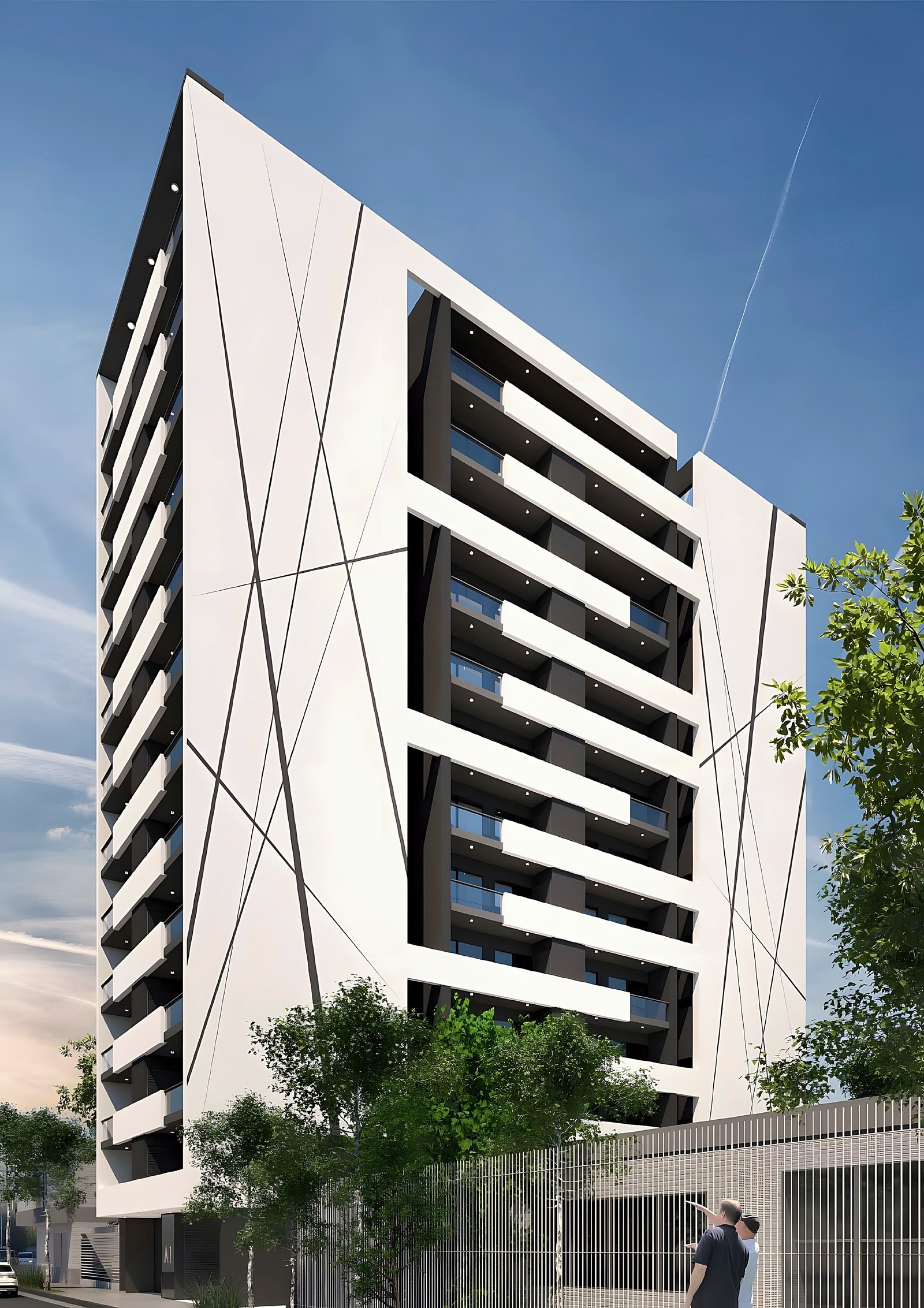 Rincón, edificio en Rincón de los Sauces: render del proyecto